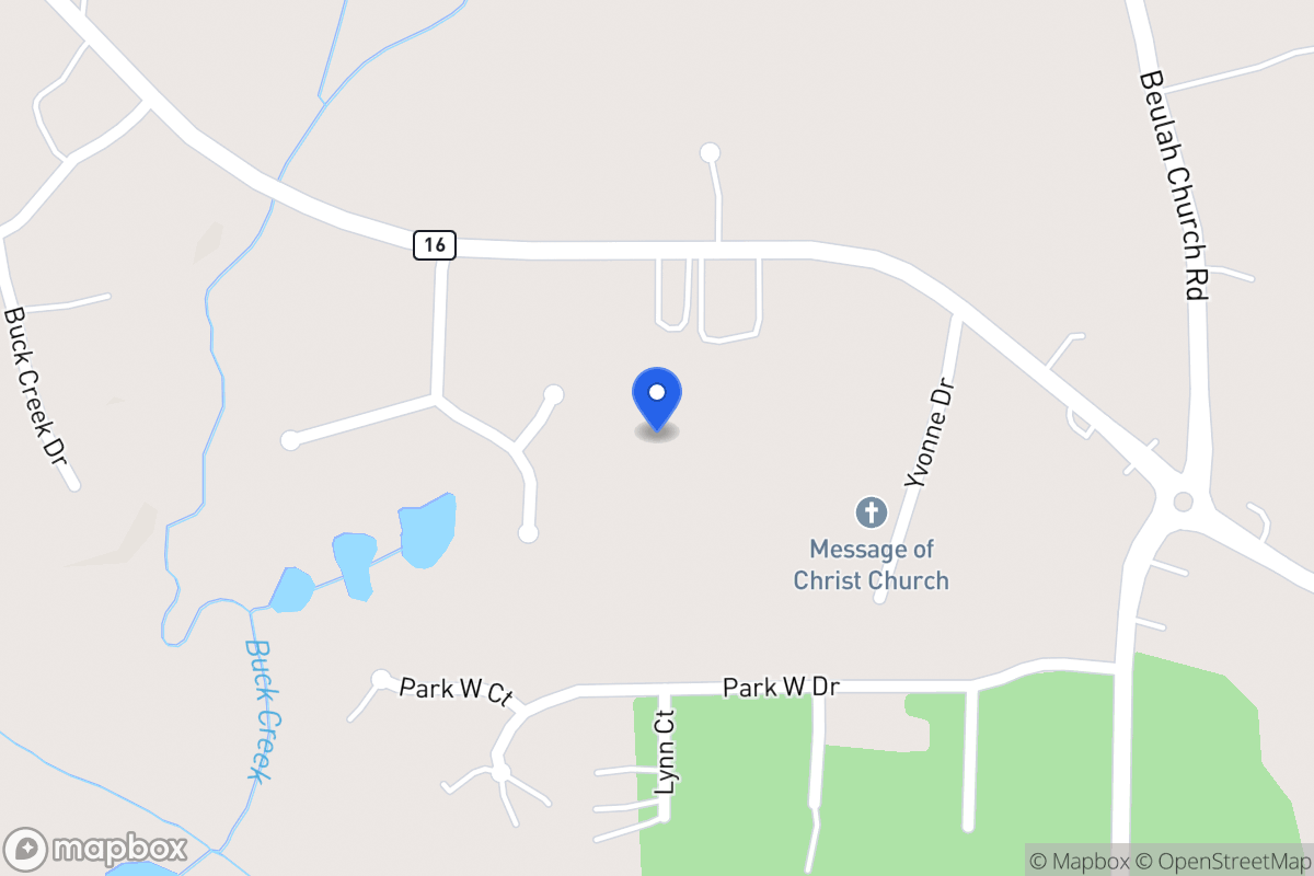 Map of 1766 Mt Zion Rd