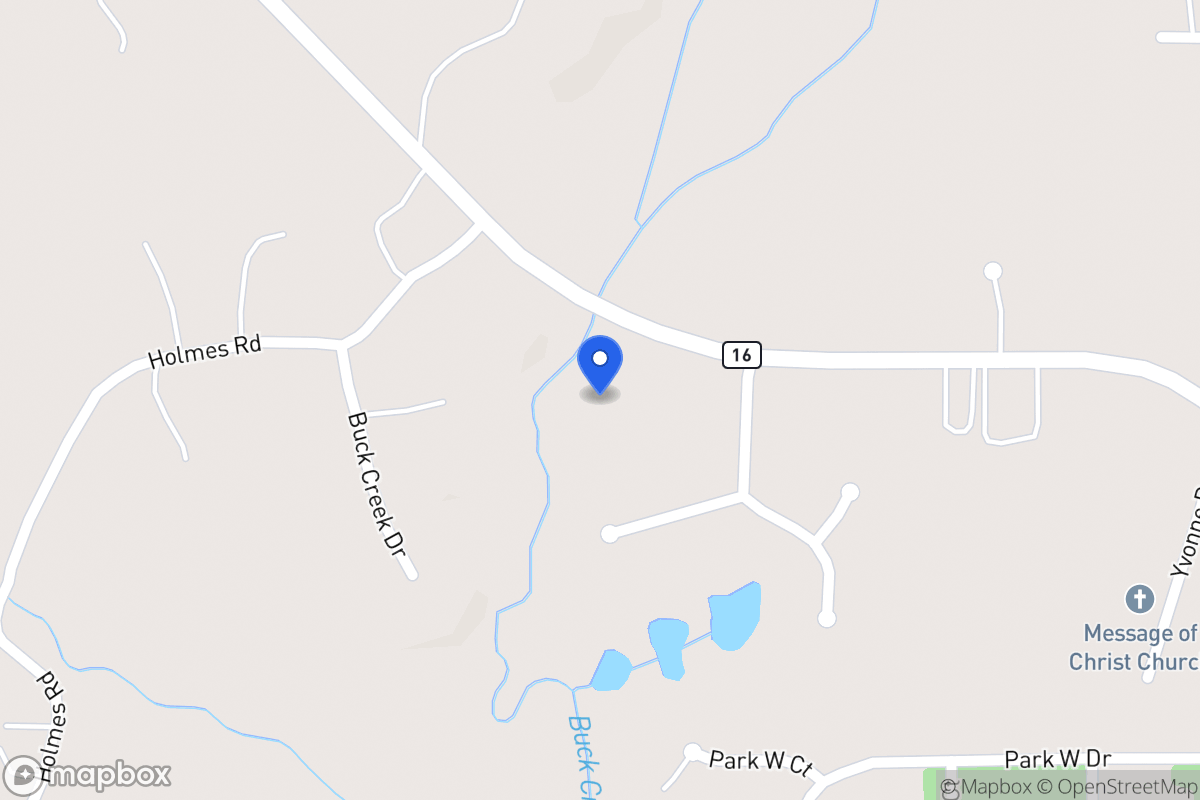Map of 1866 Mt Zion Rd