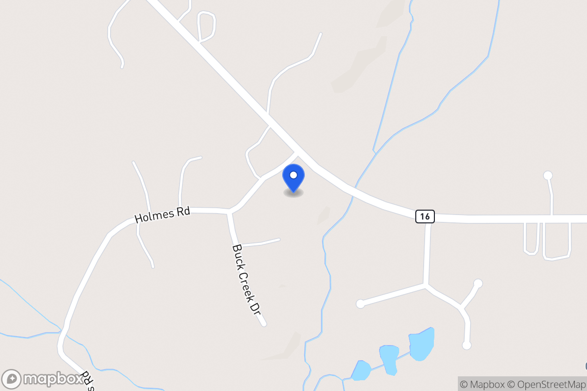 Map of 1920 Mt Zion Rd