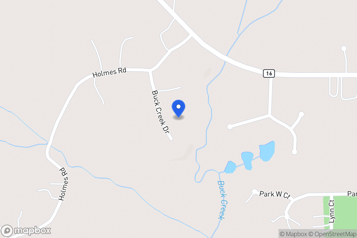 Map of 50 Buck Creek Dr
