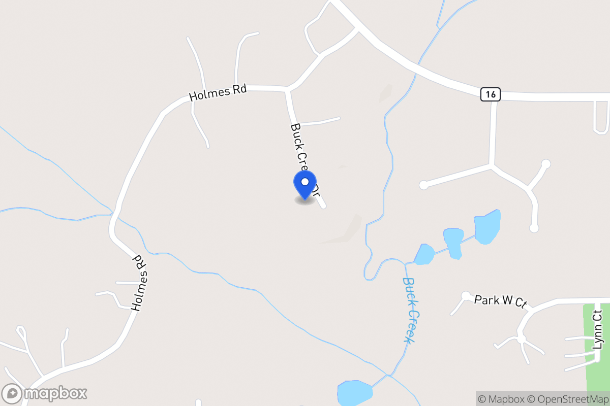 Map of 75 Buck Creek Dr