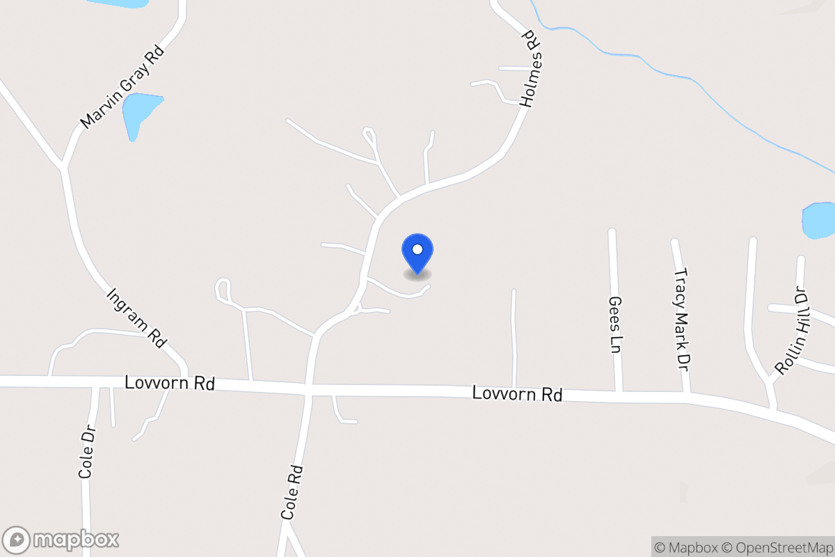 Map of 61 Holmes Rd