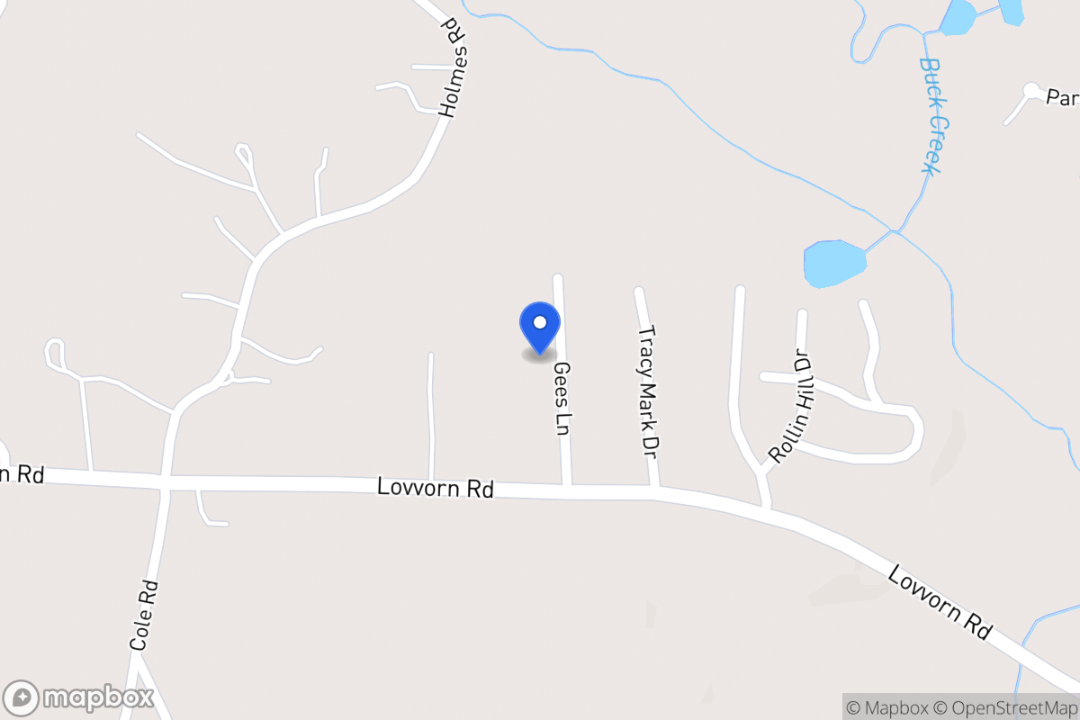 Map of 50 Gees Ln