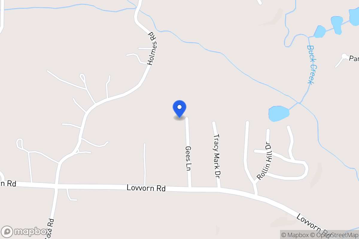 Map of 80 Gees Ln
