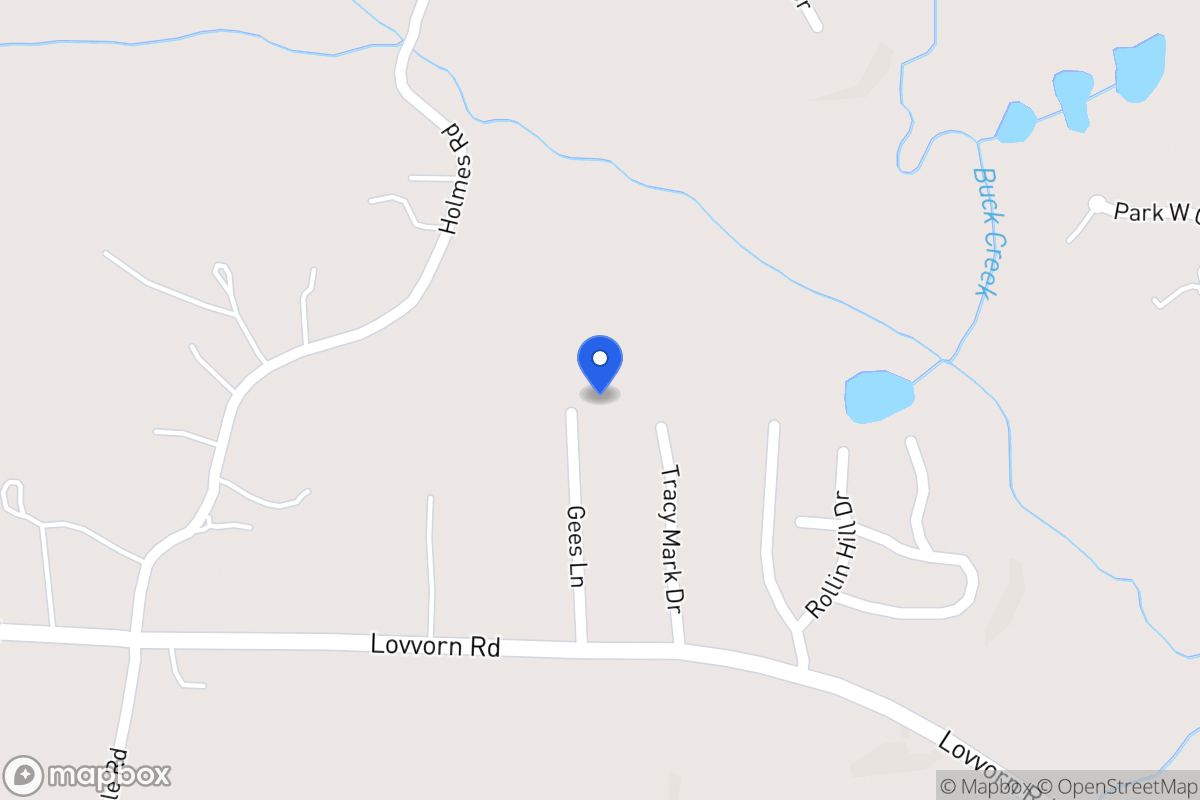 Map of 85 Gees Ln