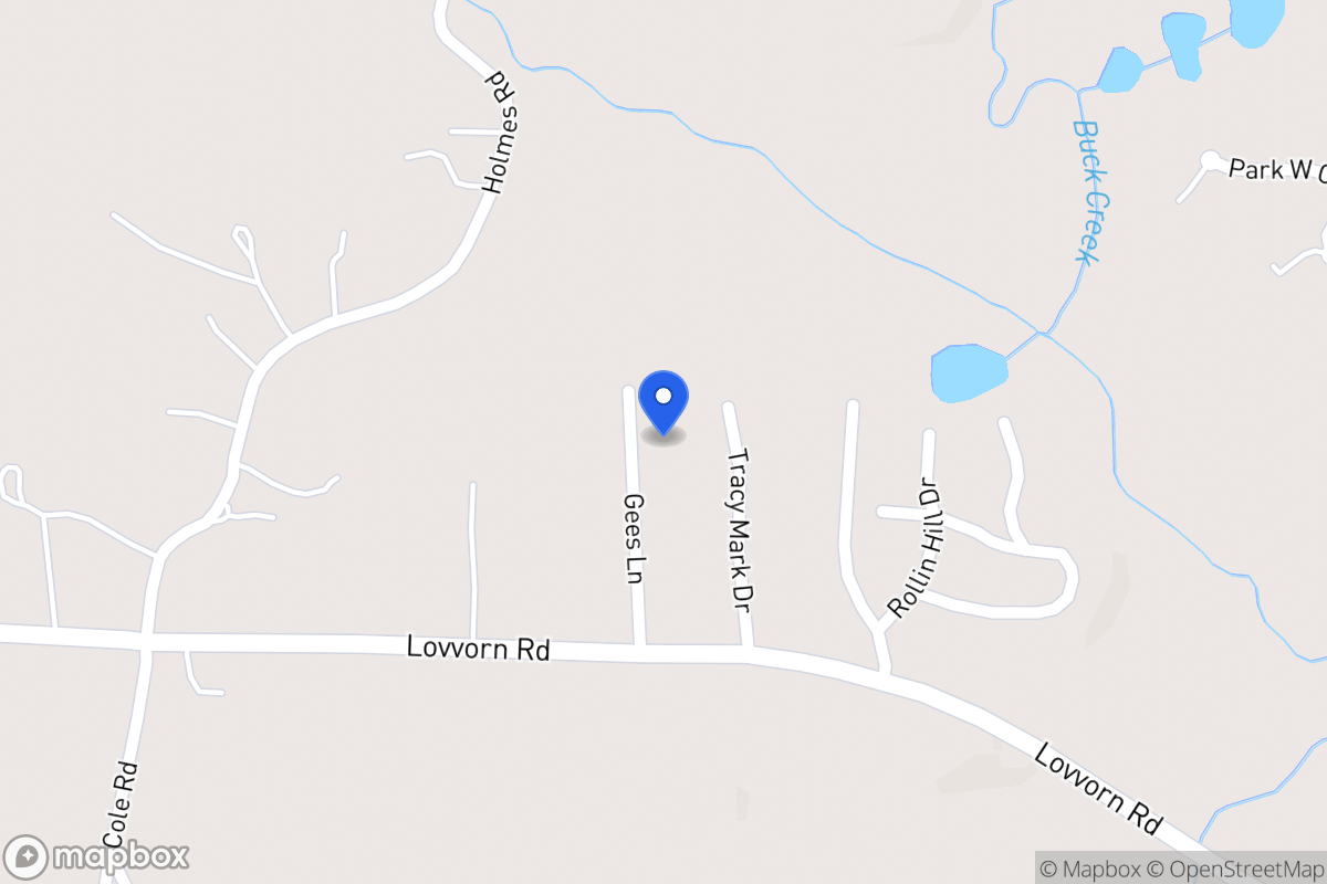 Map of 55 Gees Ln