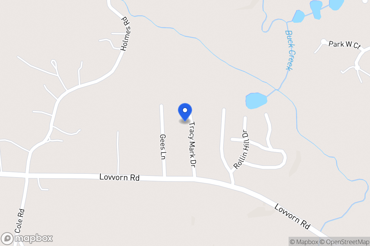 Map of 52 Tracy Mark Dr