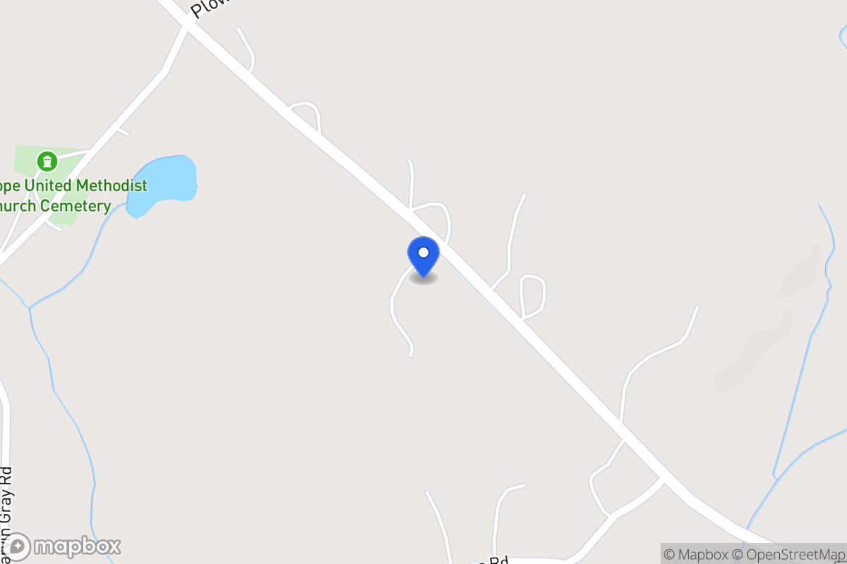 Map of 2080 Mt Zion Rd