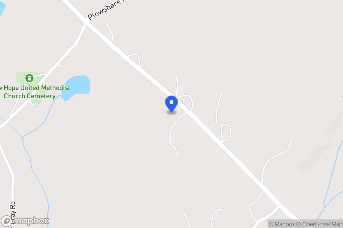 Map of 2102 Mt Zion Rd