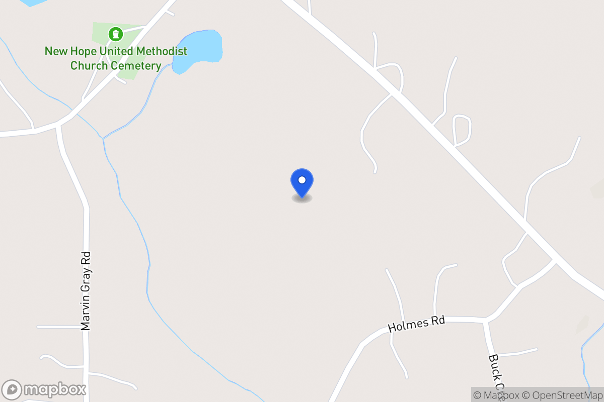 Map of 2186 Mt Zion Rd