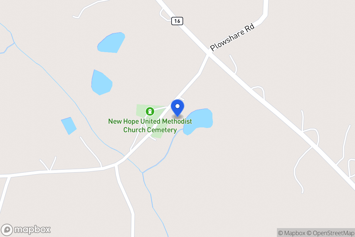 Map of 56 New Hope Church Rd