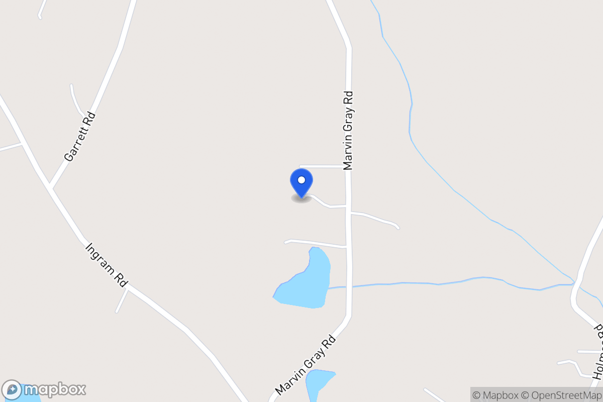 Map of 157 Marvin Gray Rd