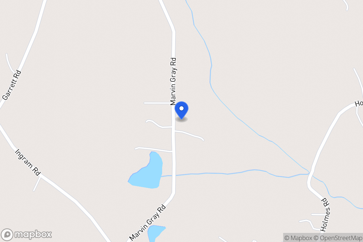 Map of 154 Marvin Gray Rd
