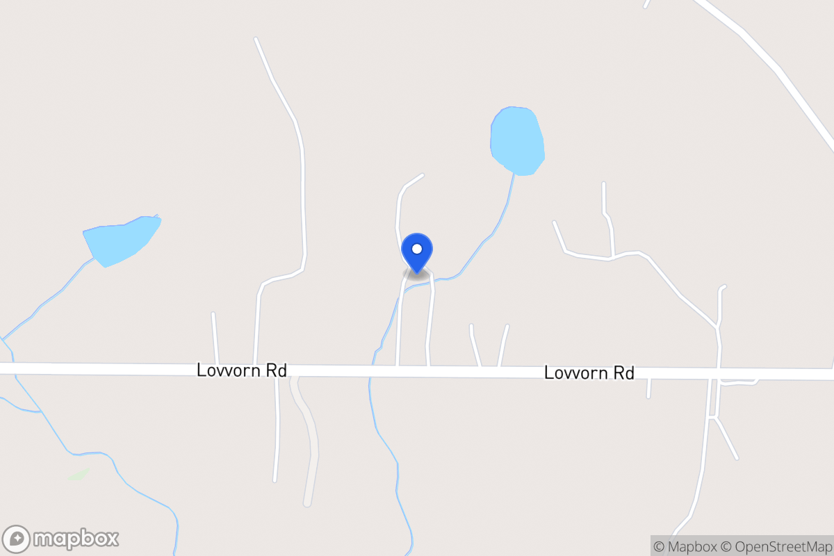 Map of 2405 Lovvorn Rd