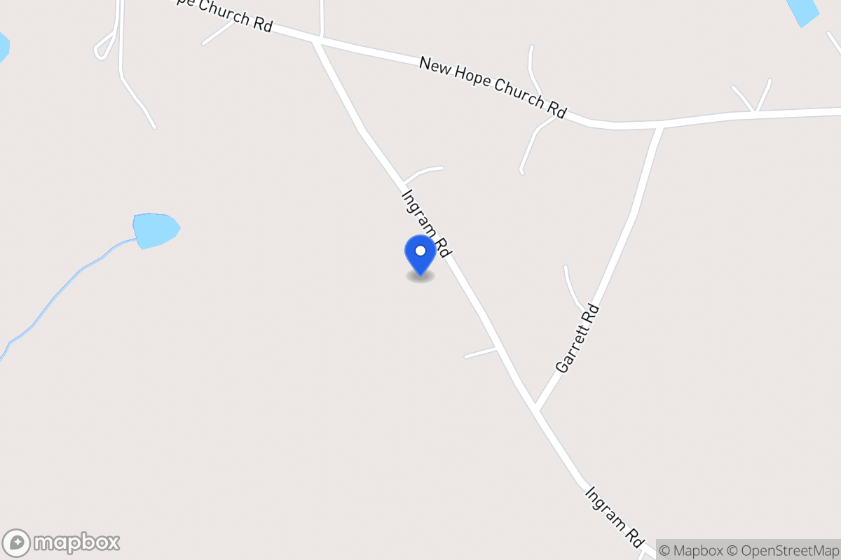 Map of 396 Ingram Rd