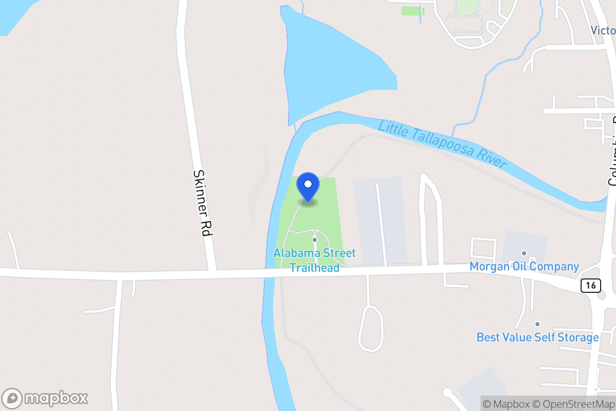 Map of 1165 Alabama St