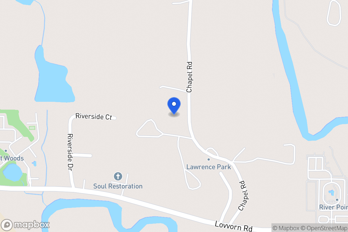 Map of 133 Chappel Rd