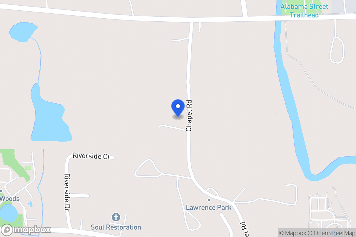 Map of 121 Chappel Rd