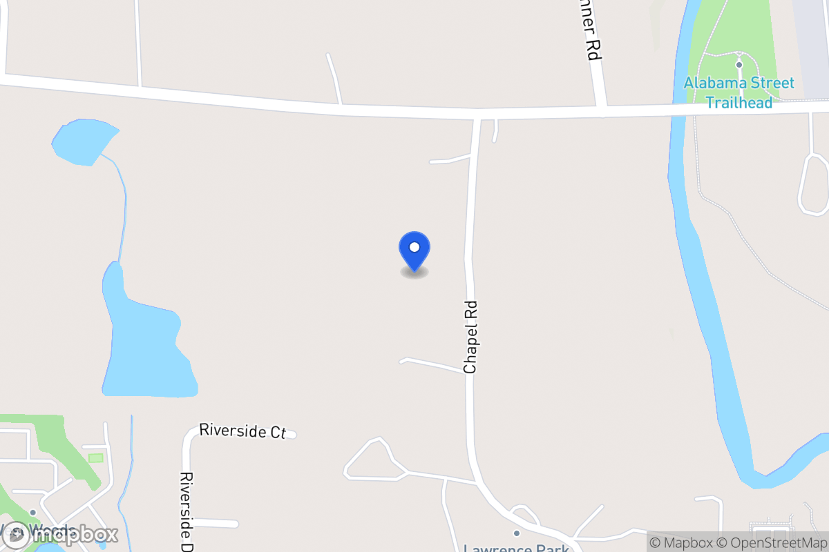 Map of 117 Chappel Rd