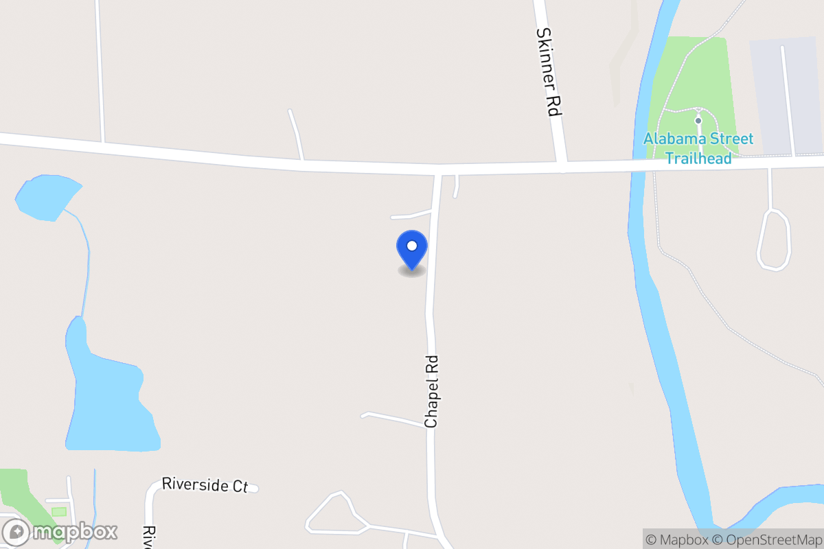 Map of 107 Chappel Rd