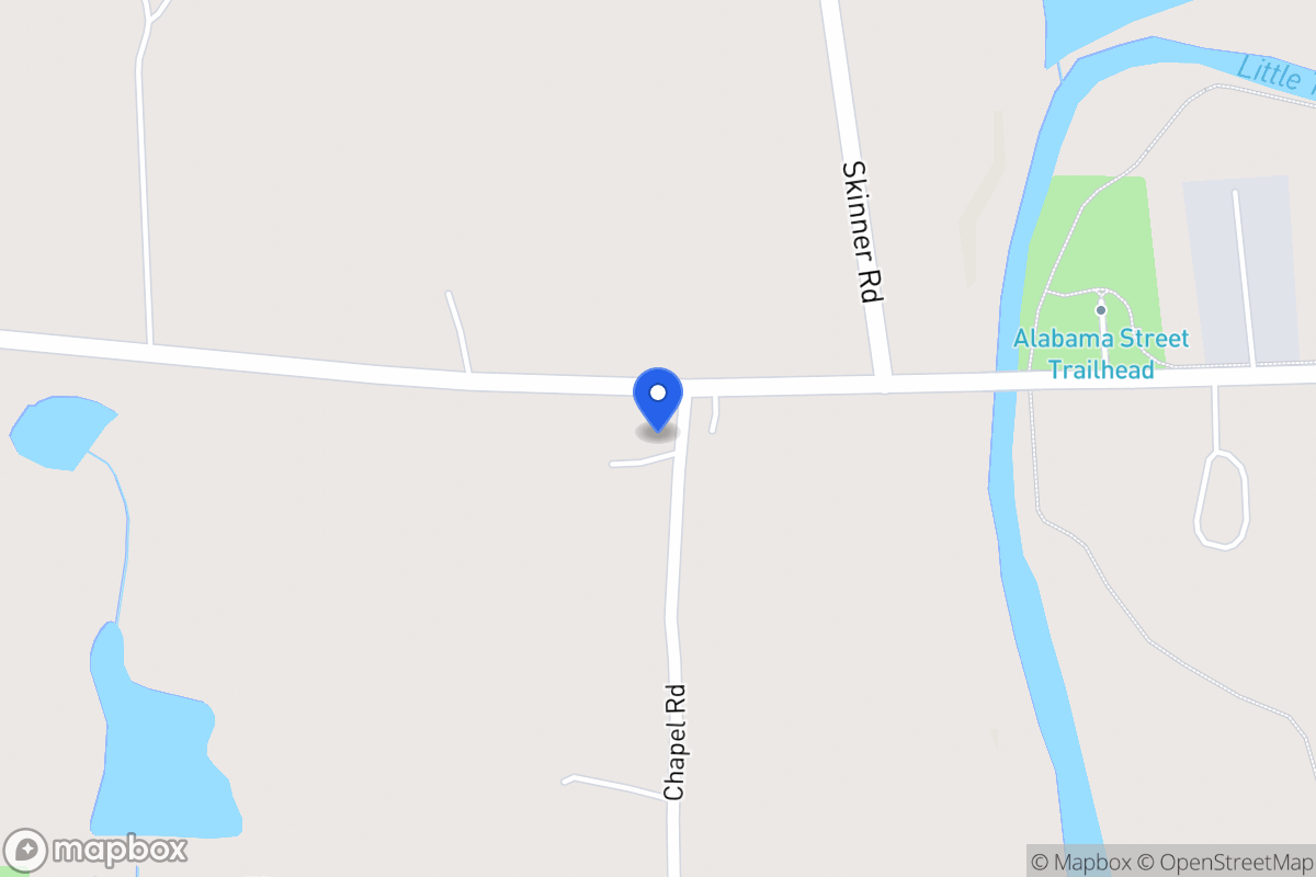 Map of 101 Chappel Rd