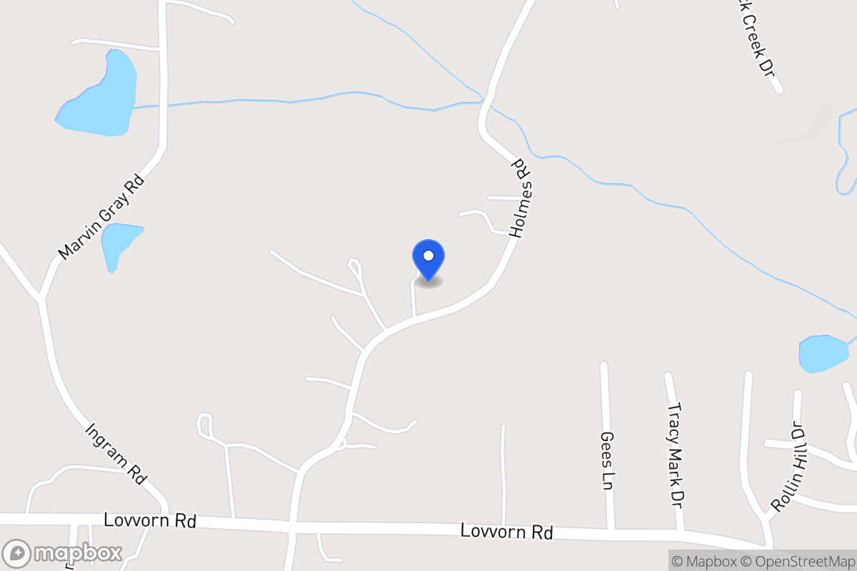 Map of 132 Holmes Rd