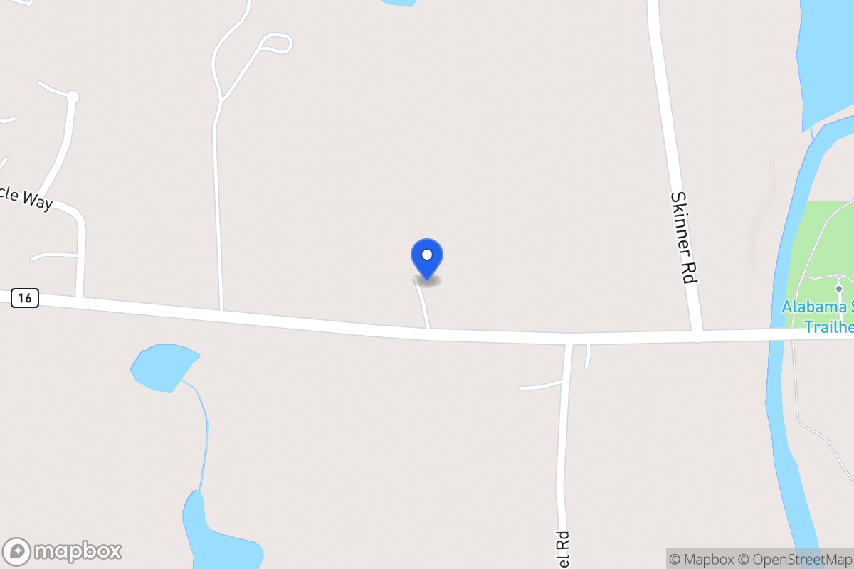 Map of 1289 Mt Zion Rd