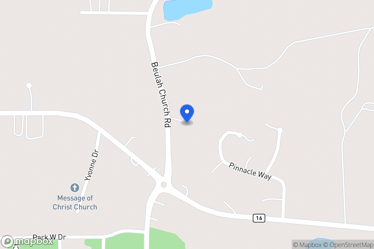 Map of 1278 Beulah Church Rd