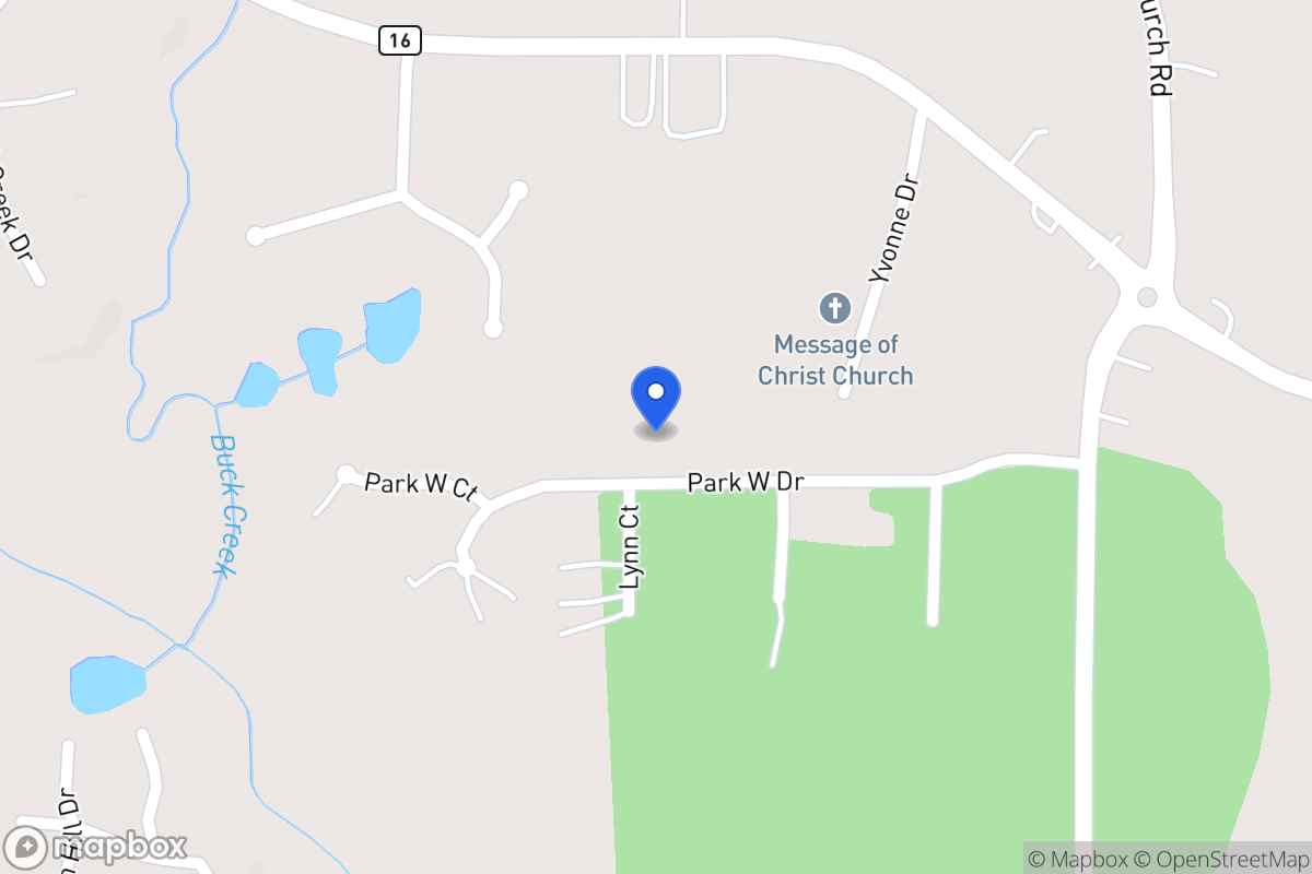 Map of 135 Park West Dr