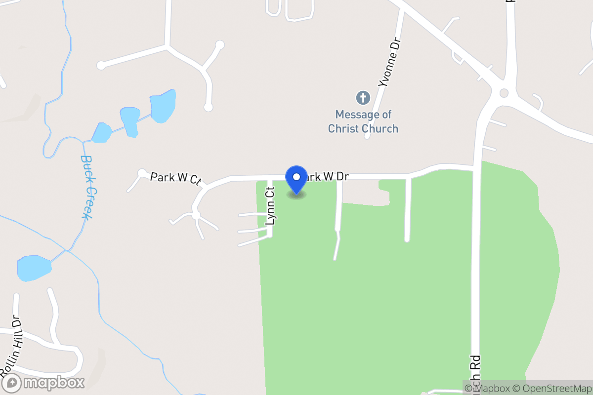 Map of 124 Park West Dr
