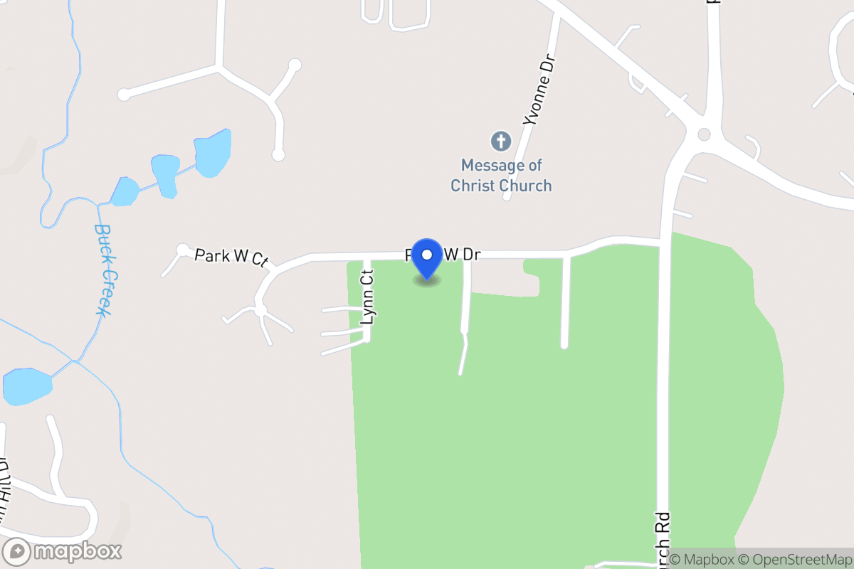 Map of 110 Park West Dr