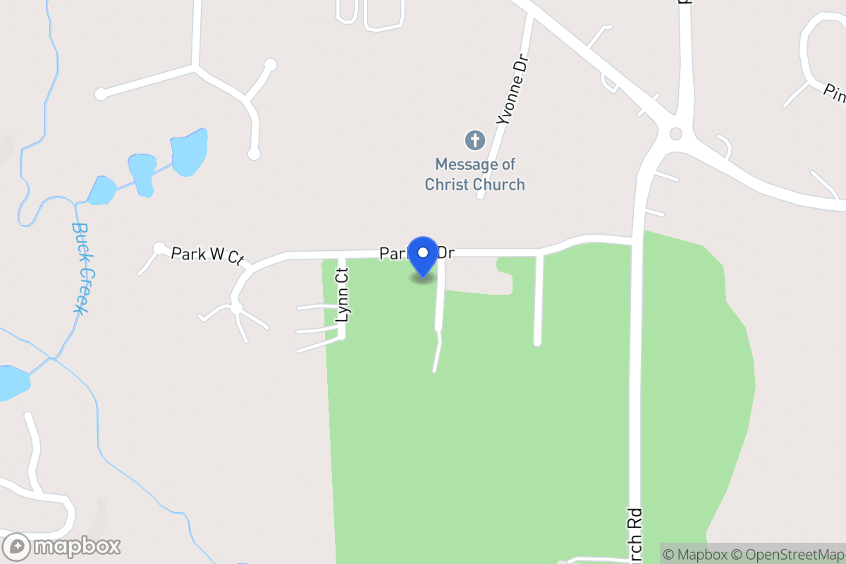 Map of 100 Park West Dr