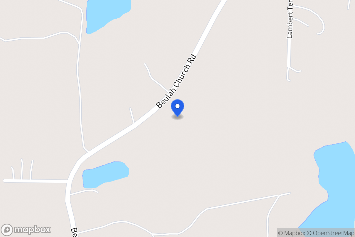 Map of 1012 Beulah Church Rd