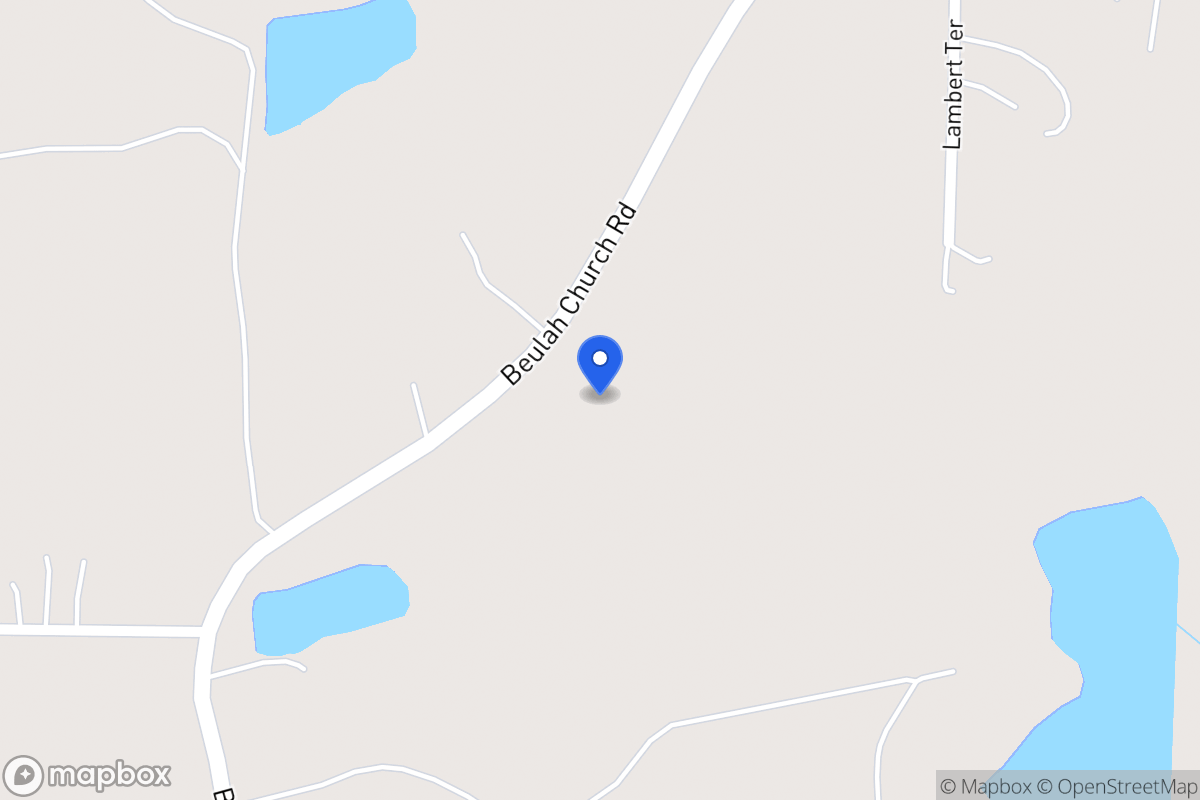 Map of 998 Beulah Church Rd
