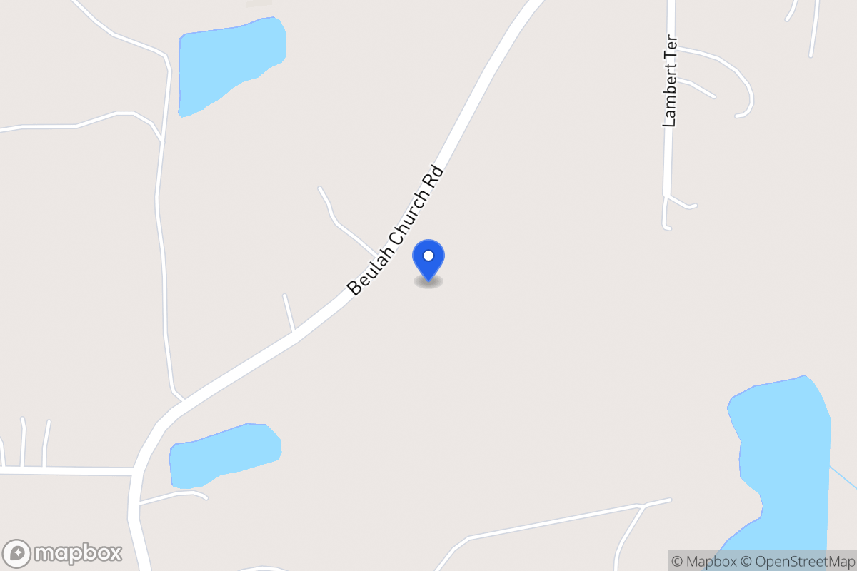 Map of 984 Beulah Church Rd