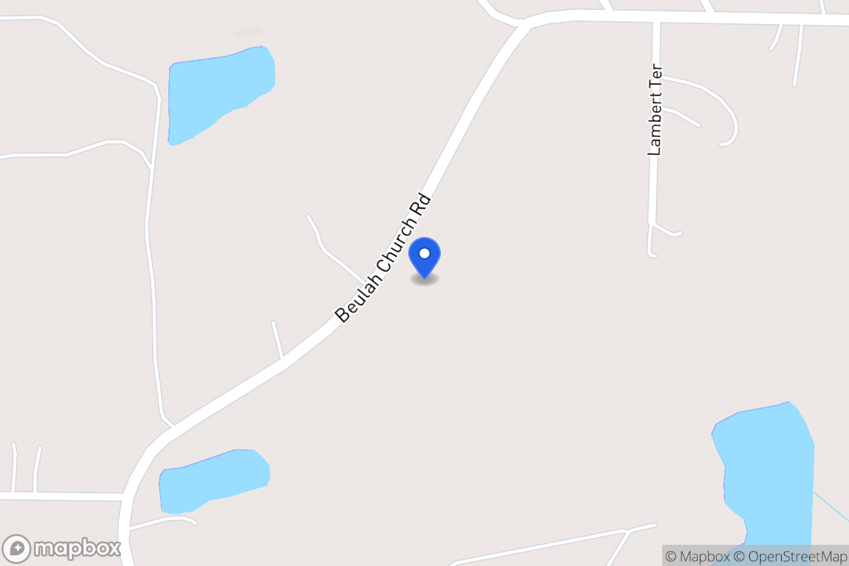Map of 970 Beulah Church Rd