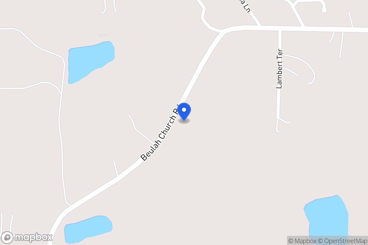 Map of 948 Beulah Church Rd