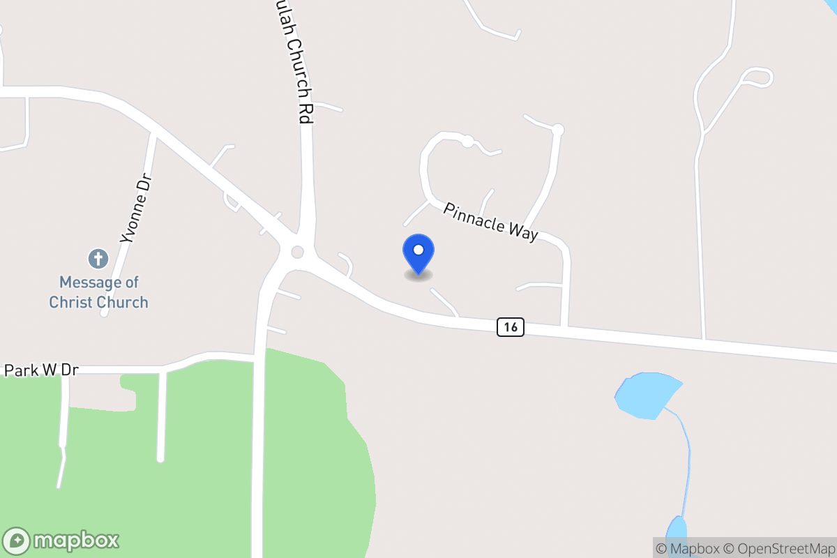 Map of 1535 Mt Zion Rd