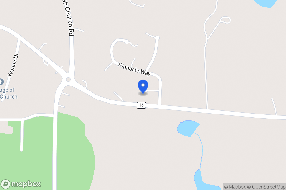 Map of 16 Pinnacle Way