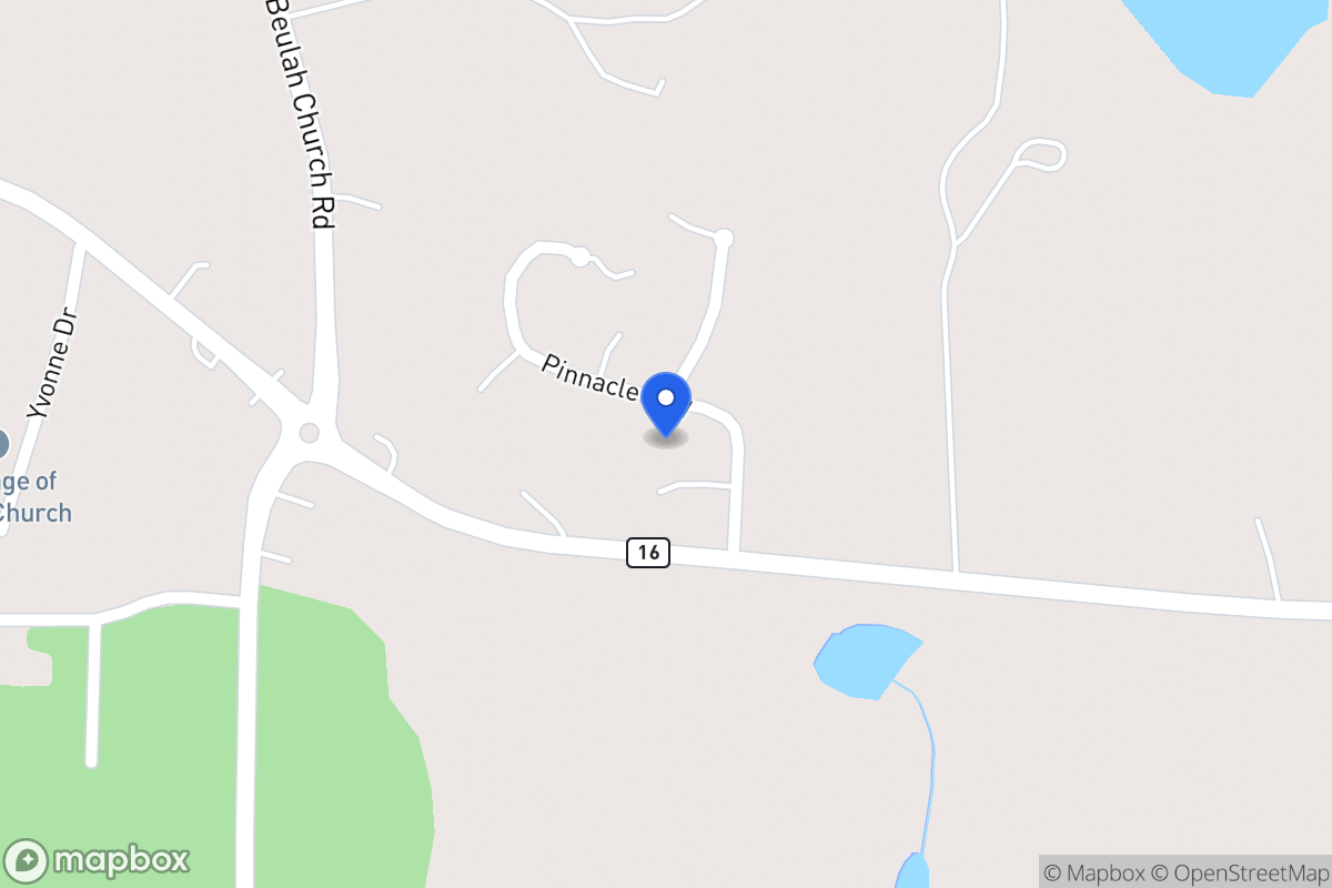 Map of 38 Pinnacle Way