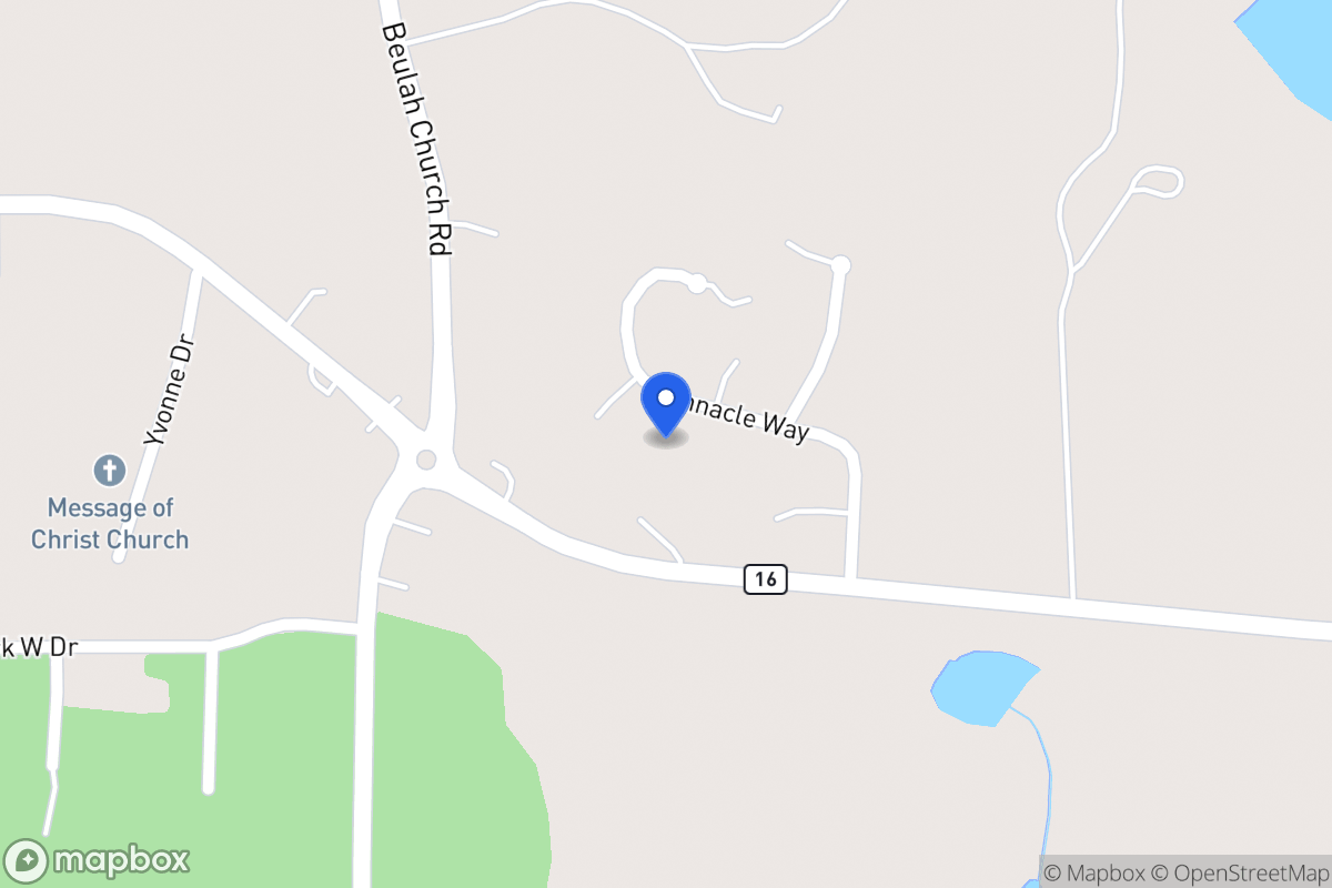 Map of 72 Pinnacle Way