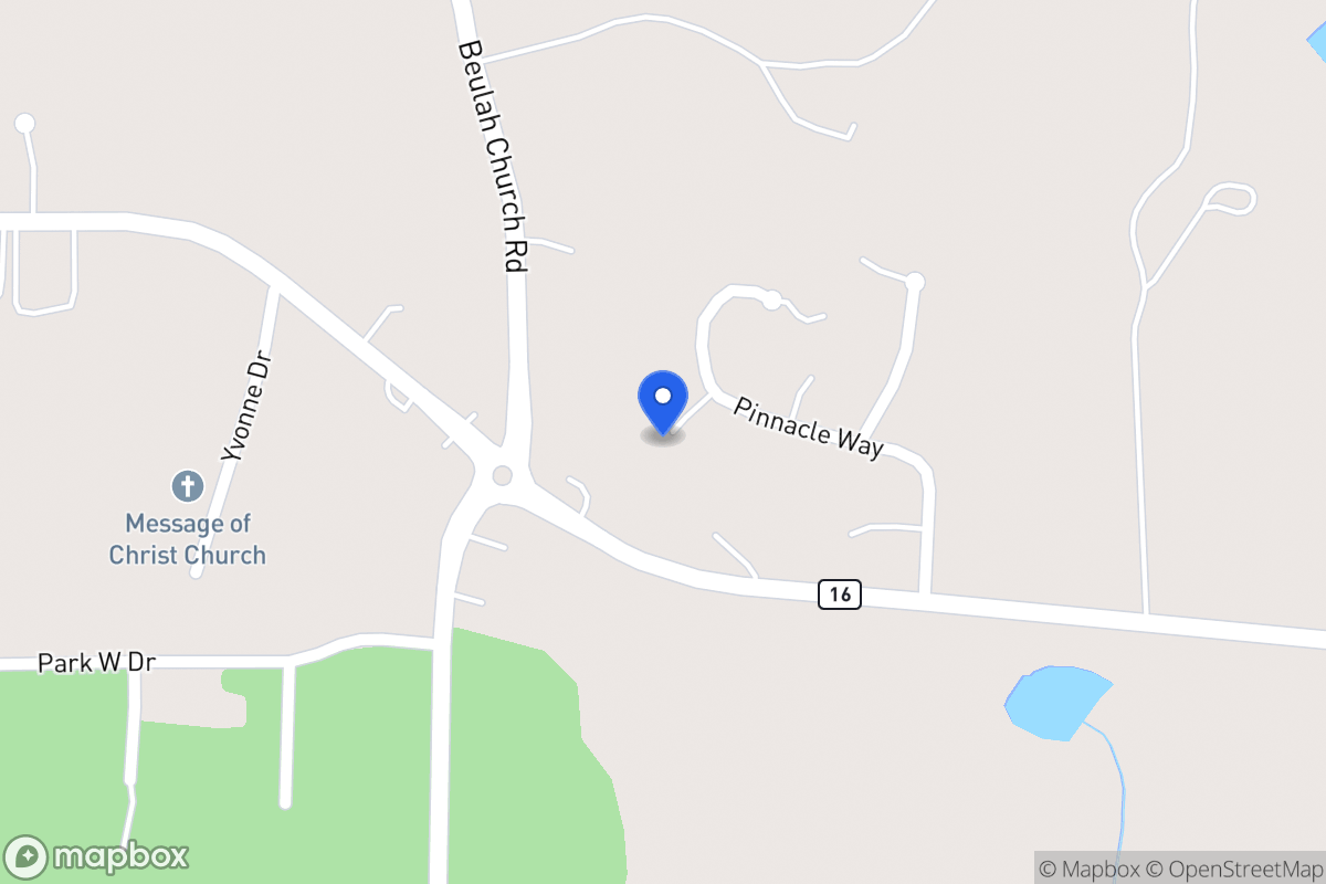 Map of 92 Pinnacle Way