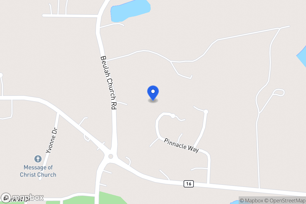 Map of 132 Pinnacle Way