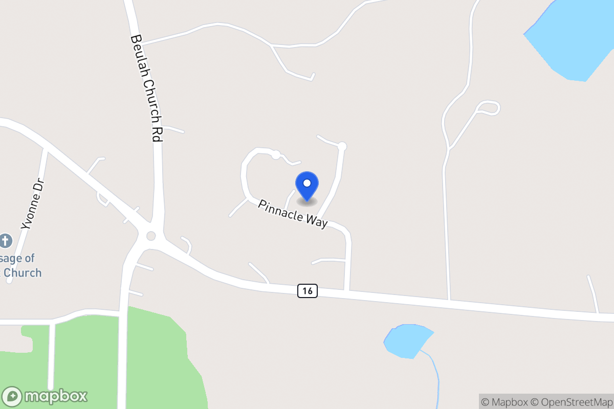 Map of 57 Pinnacle Way