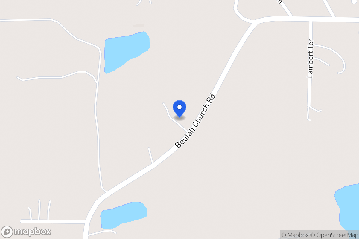 Map of 995 Beulah Church Rd
