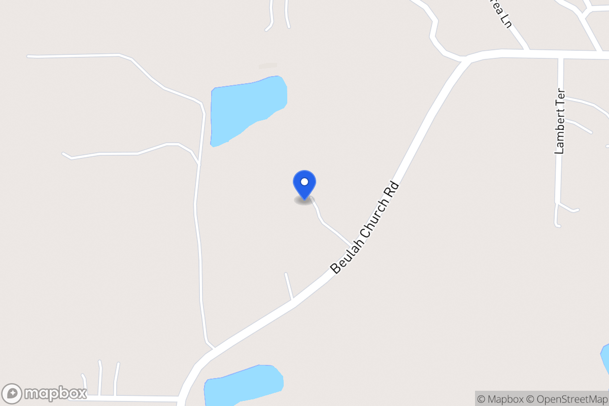 Map of 1003 Beulah Church Rd