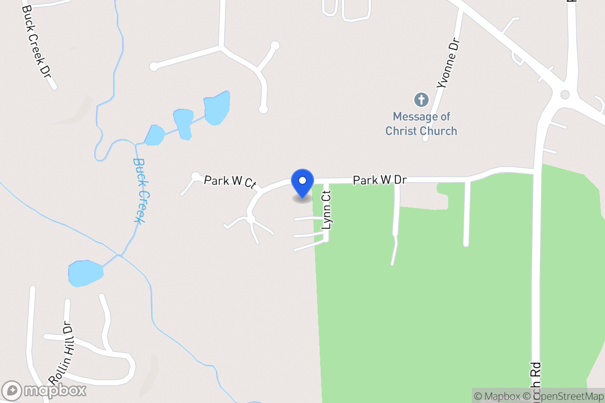 Map of 158 Park West Dr