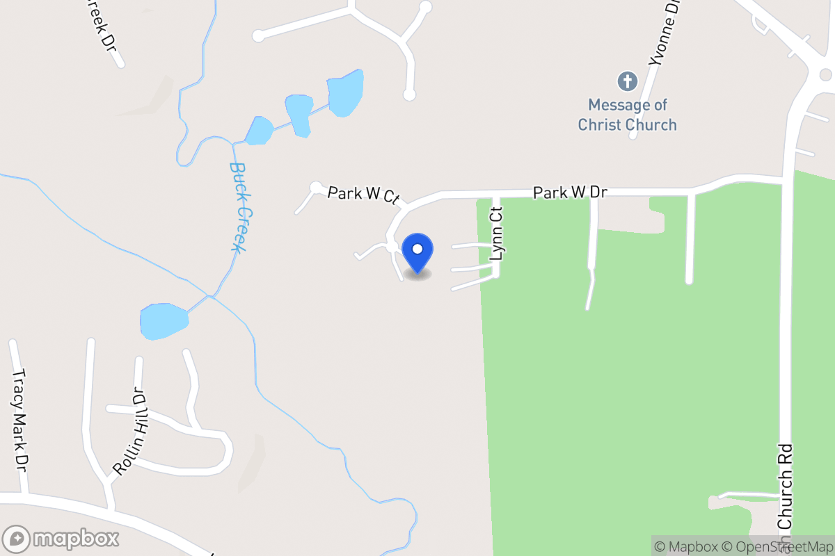 Map of 222 Park West Dr