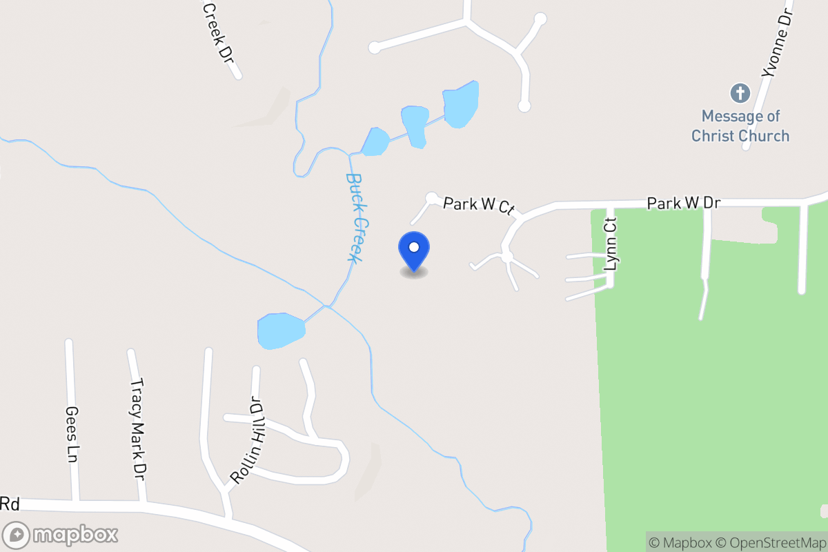 Map of 207 Park West Dr