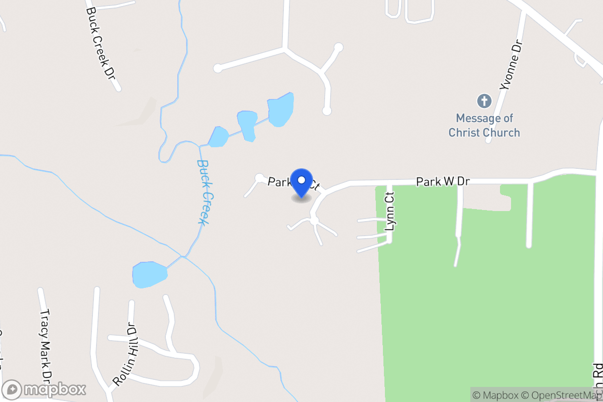 Map of 118 Park West Ct